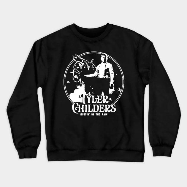 Vintage Tyler Childers 1 Crewneck Sweatshirt by Jennifer Bourbonnais